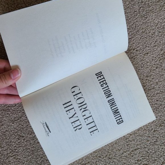 4/25 They Found‎ Him Dead and Detection Unlimited by Georgette Heyer - Paperback - Picture 3 of 8